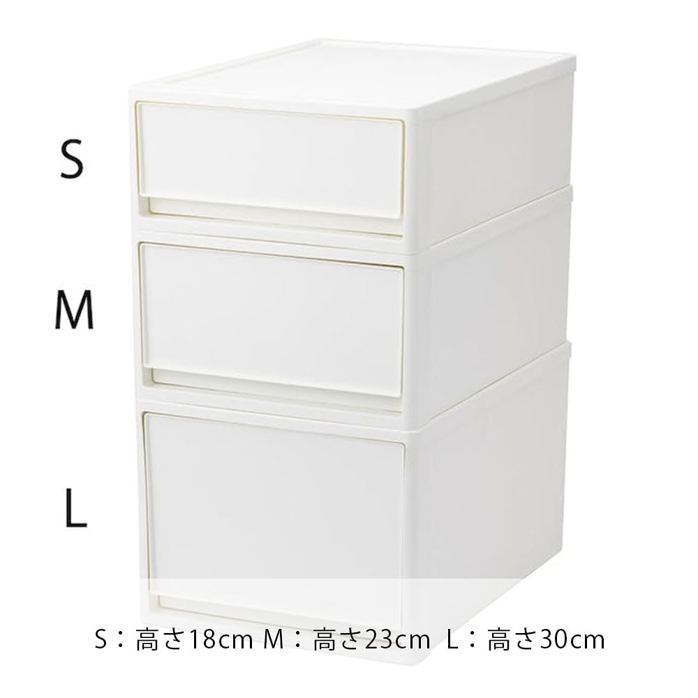 Amazon｜カインズ(CAINZ) 引き出し衣装ケース S 幅39cm 奥行53cm 高さ